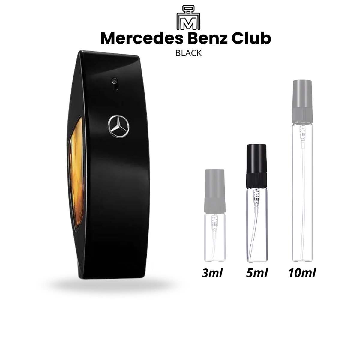 Decants Mercedes Benz Club Black EDT - 3
