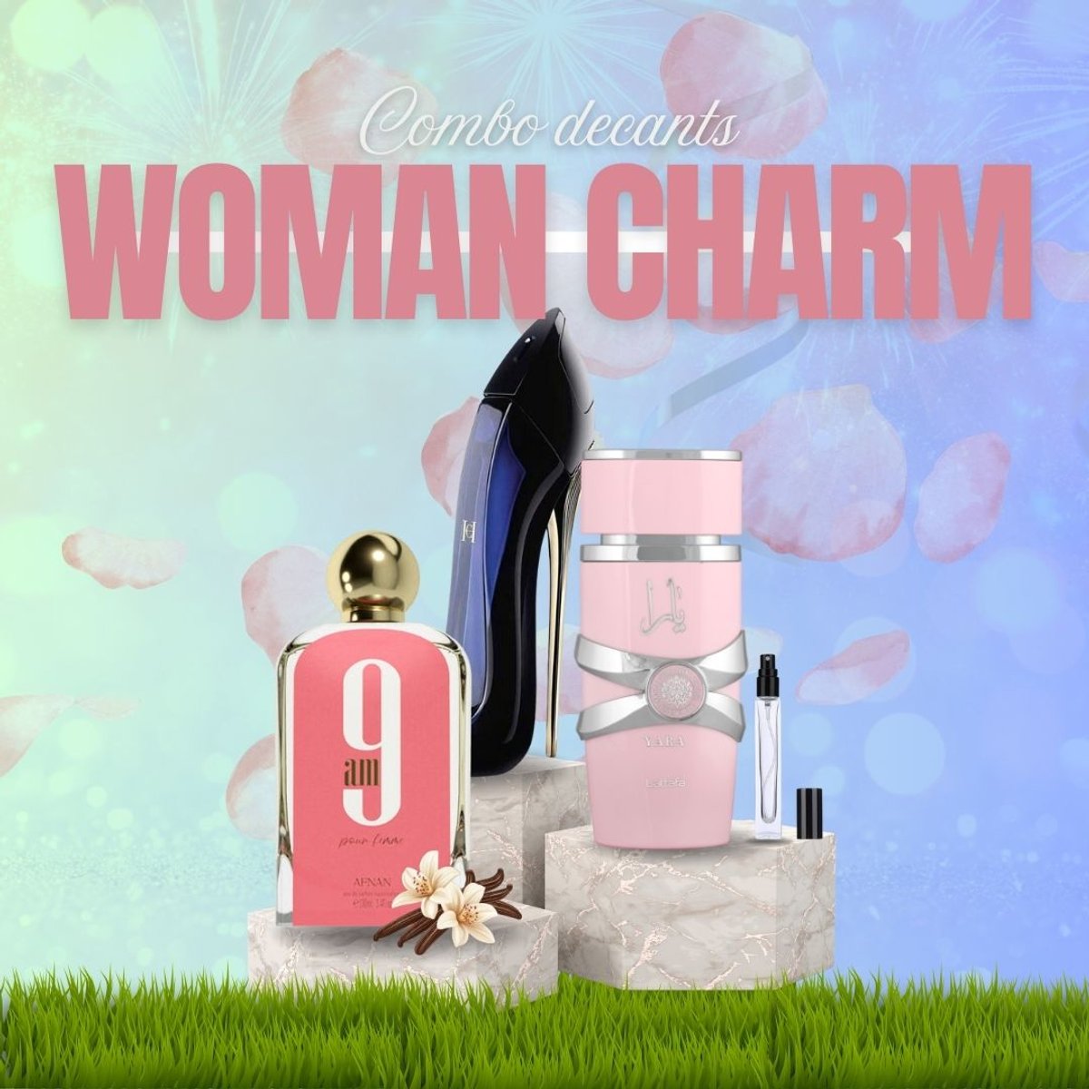 COMBO WOMAN CHARM