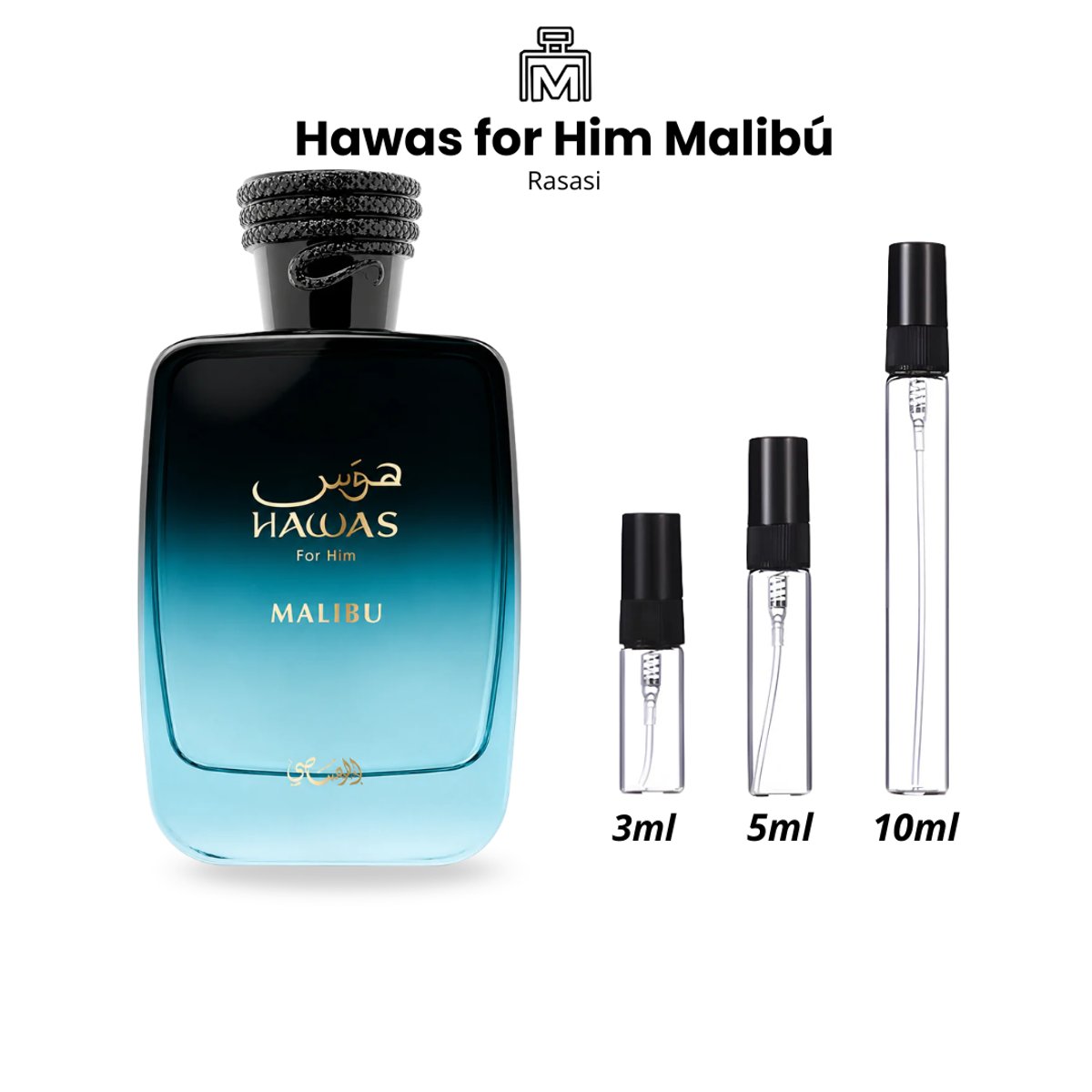 Decants Hawas Malibú Rasasi