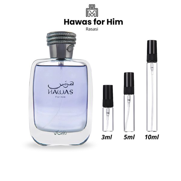 Decants Hawas for Him Rasasi
