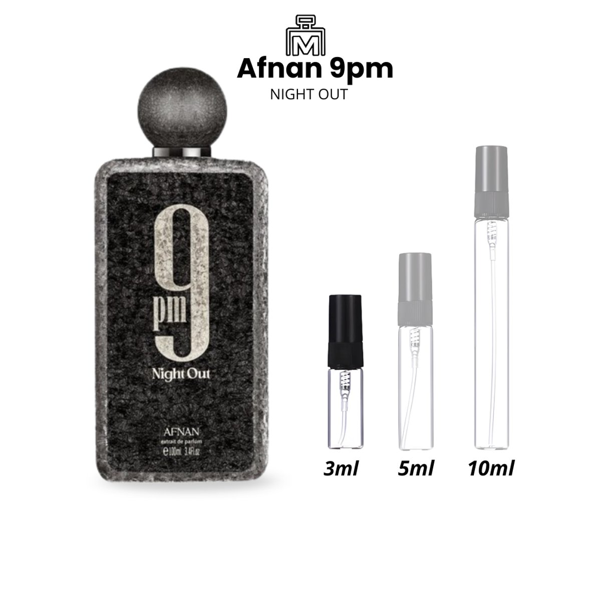 Decants Afnan 9pm Night Out - 2