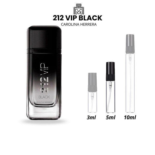 Decants 212 VIP BLACK Carolina Herrera