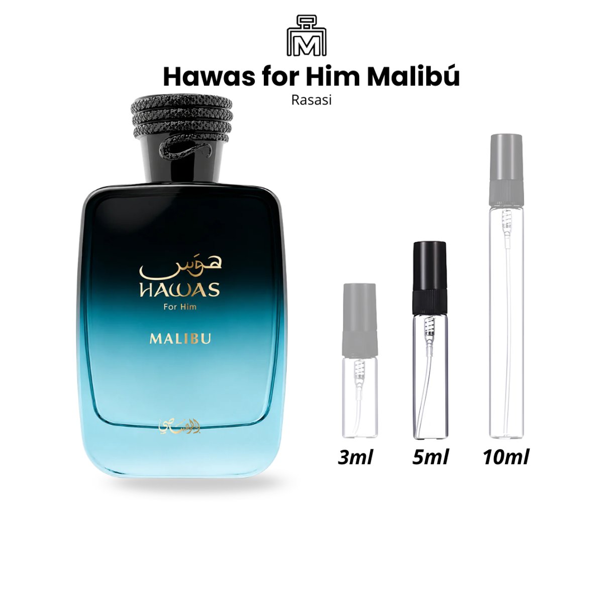 Decants Hawas Malibú Rasasi - 3