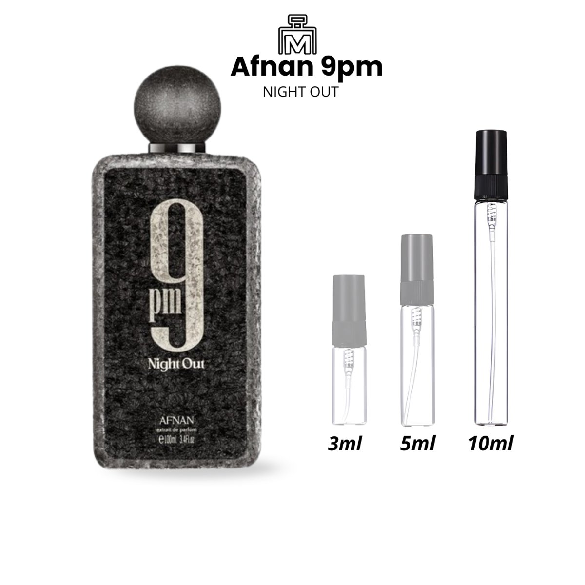 Decants Afnan 9pm Night Out - 4
