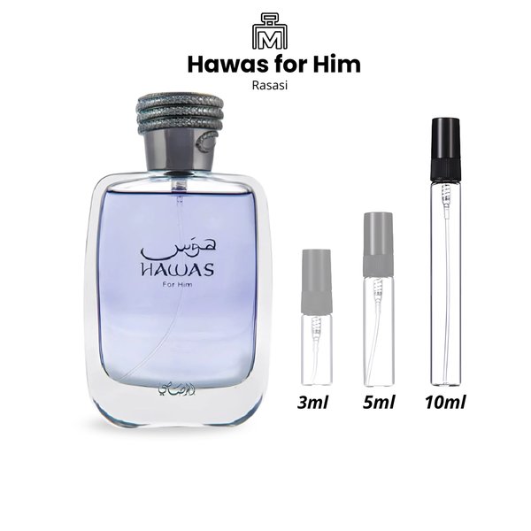 Decants Hawas for Him Rasasi