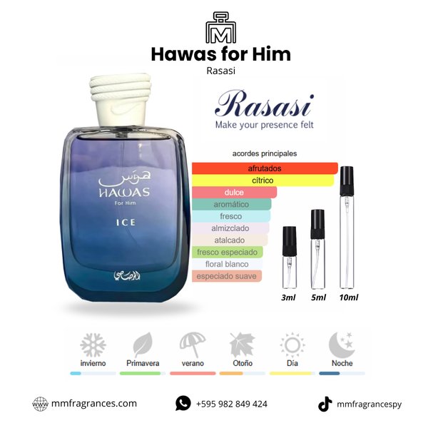 Hawas ICE for Him Rasasi