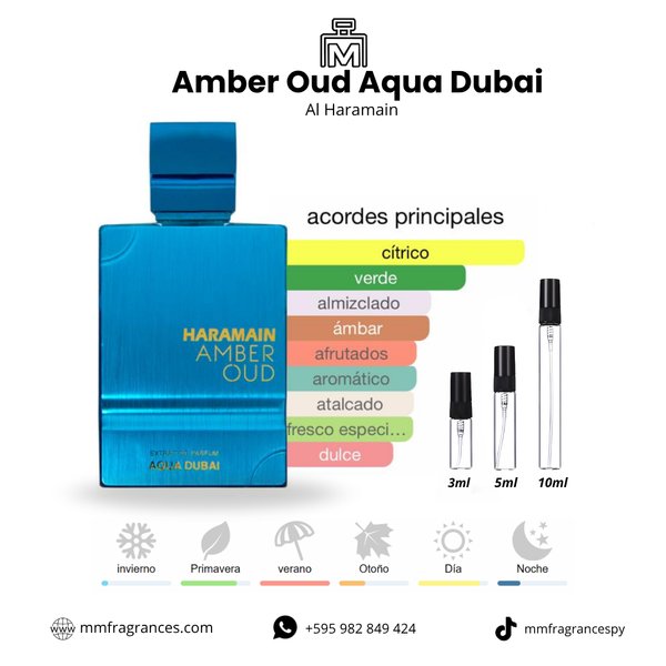 Amber Oud Aqua Dubai Al Haramain