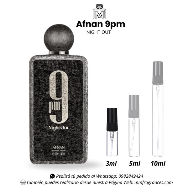 Decants Afnan 9pm Night Out