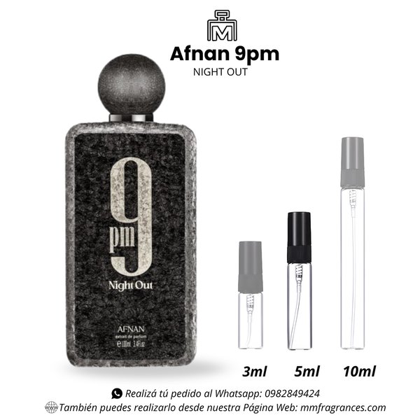 Decants Afnan 9pm Night Out