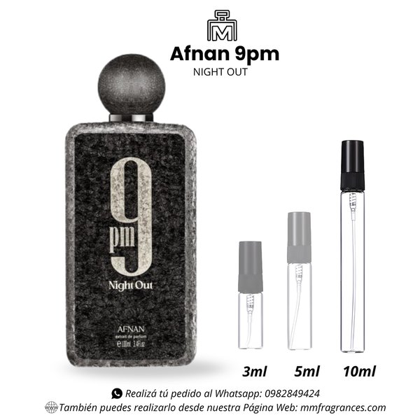 Decants Afnan 9pm Night Out