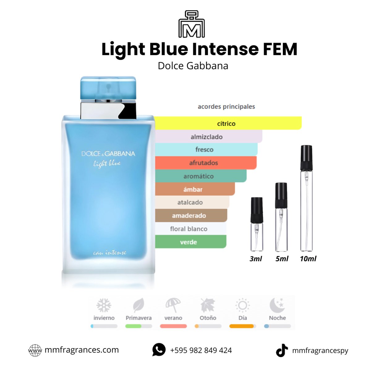 Dolce Gabbana Light Blue Intense FEM