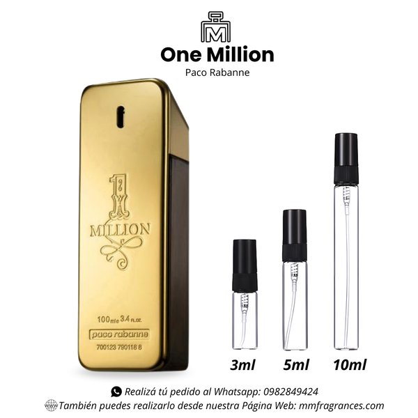 Decants One Million Paco Rabanne
