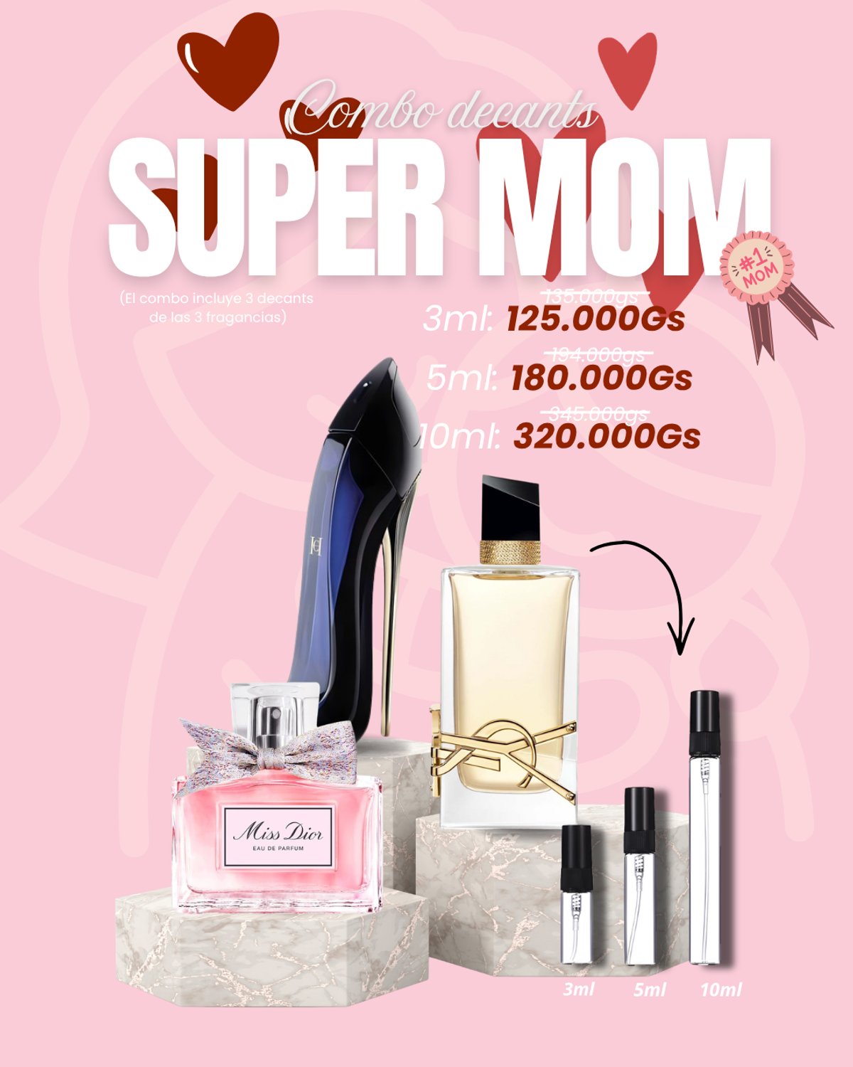 COMBO DECANTS SUPER MOM