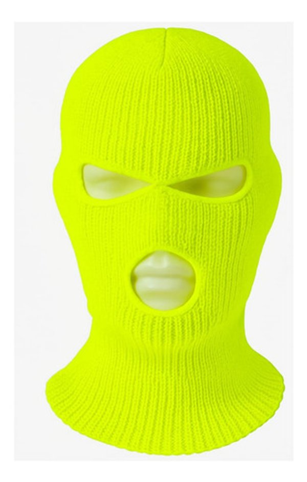 Pasamontañas AMARILLO NEON