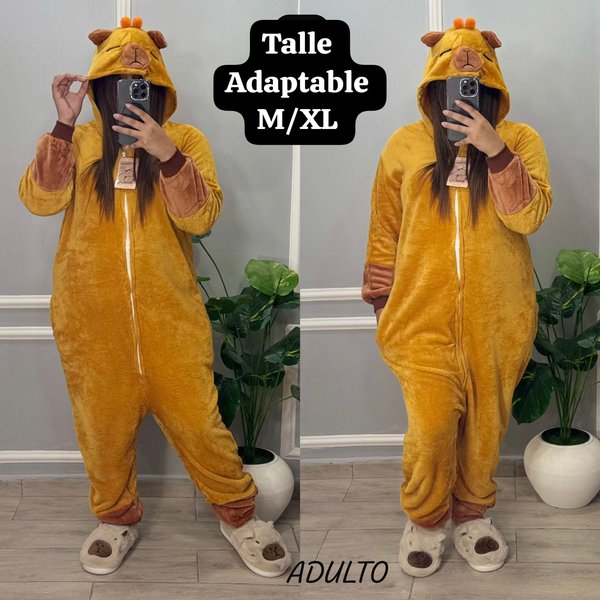 PIJAMA CAPYBARA ADULTO UNISEX 