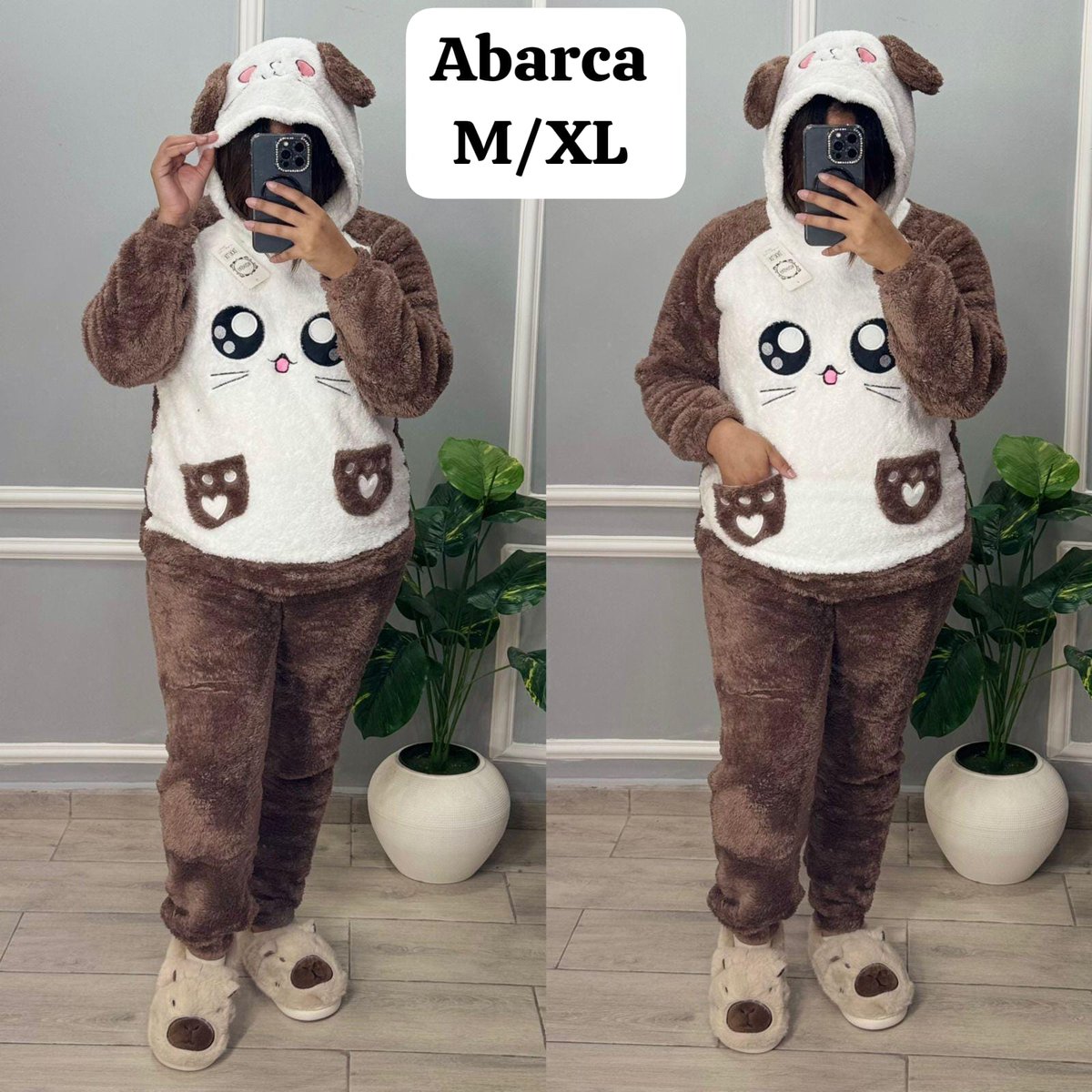 CONJ PIJAMA DE PLUSH  GATO🐈   - 2