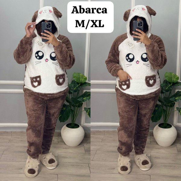 CONJ PIJAMA DE PLUSH  GATO🐈  
