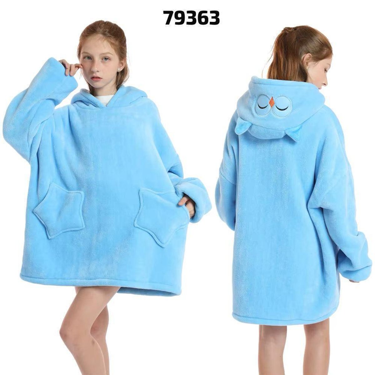 MAXI BUZO INFANTIL DE PLUSH😍 - 2