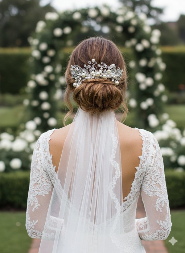 TN004 - Tocado de novia