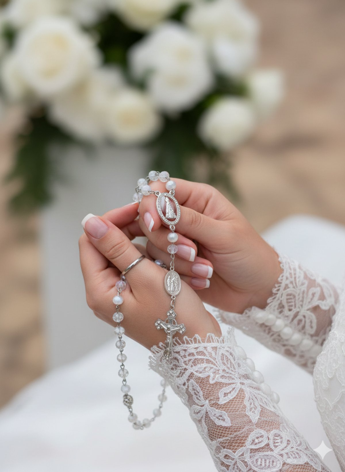 RN002 - Rosario de Novia Sagrada Familia 