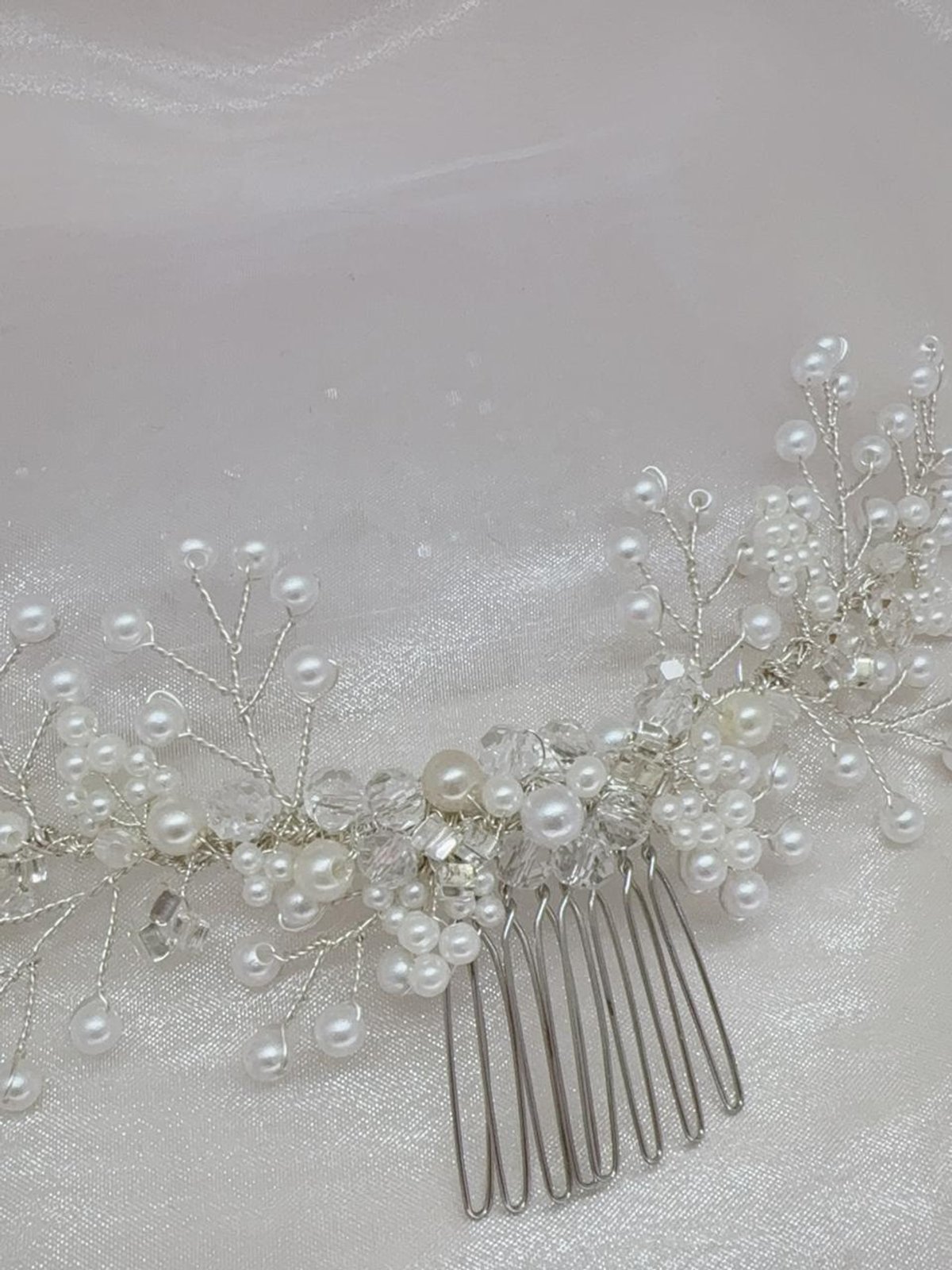 TN001 - Tocado de novia  - 2