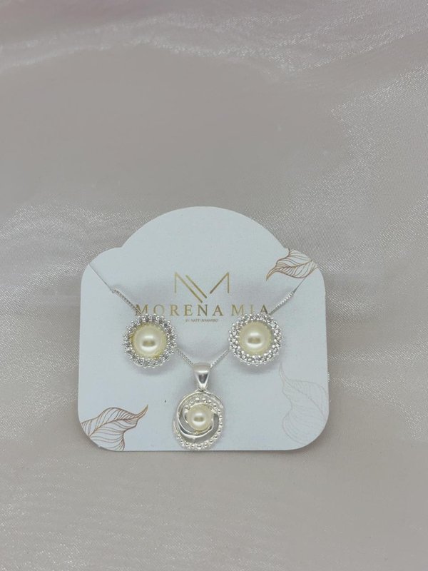 CN004 | Conjunto Gargantilla + Aros 