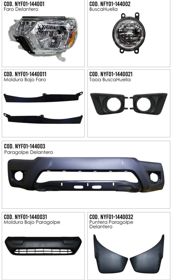 Frente Tacoma 2015 ideal para conversion 