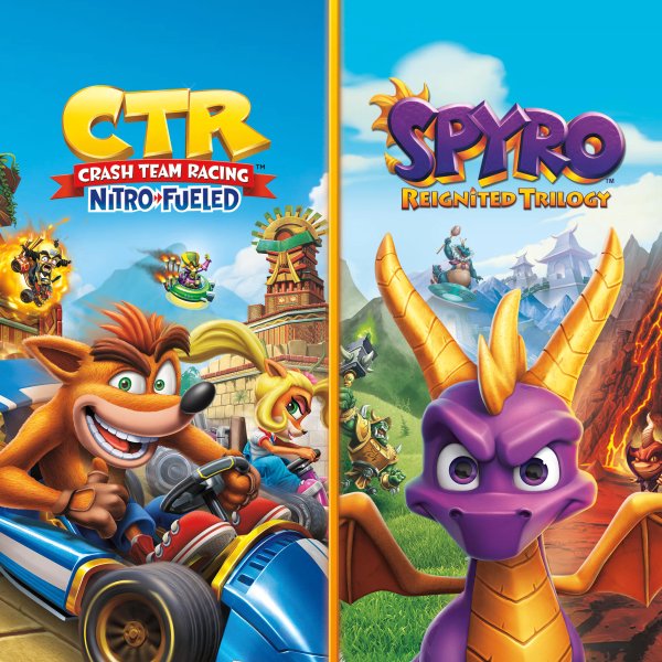 Crash™ Team Racing Nitro-Fueled + Spyro™ Game Bundle – PS4/PS5 (Digital)