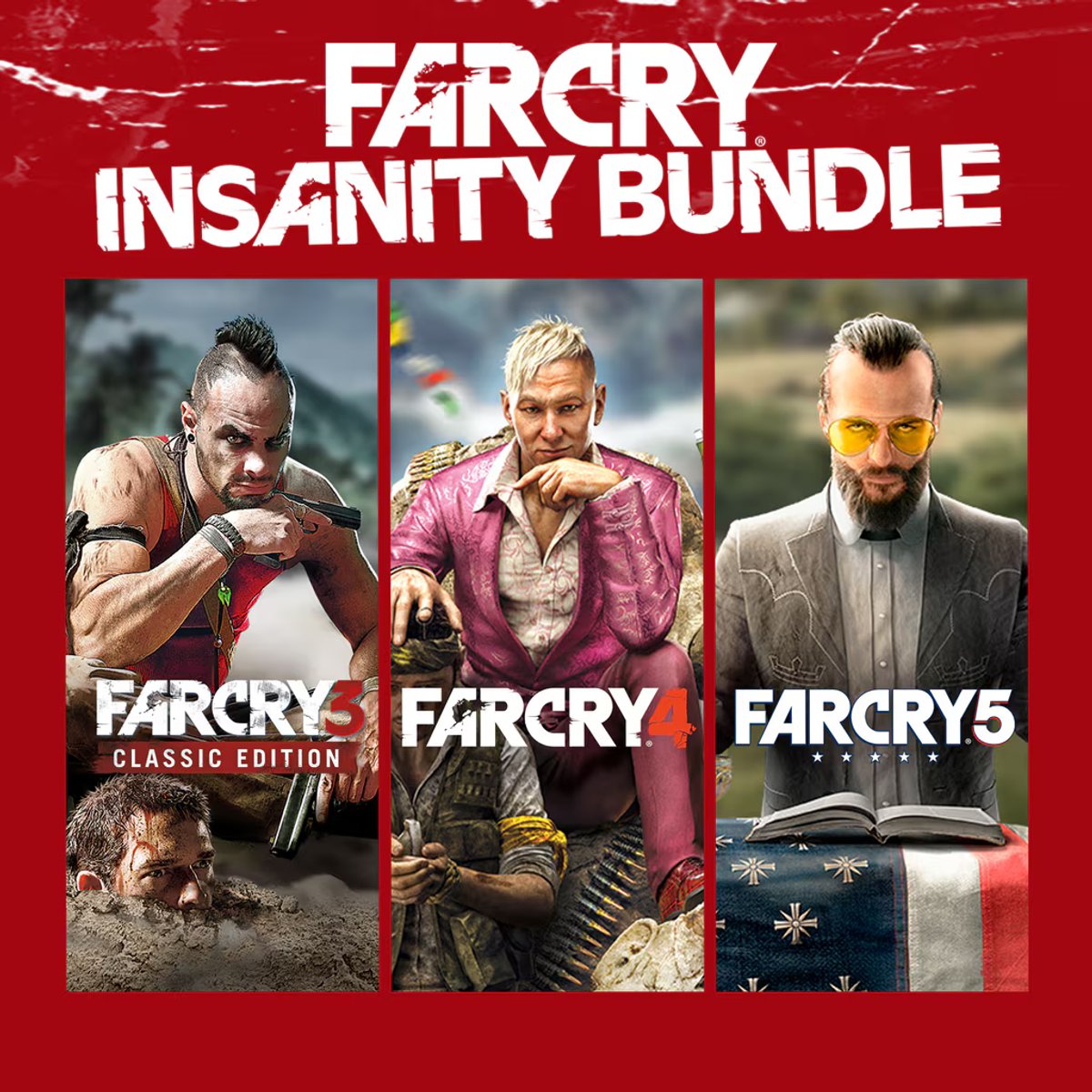 FAR CRY INSANITY BUNDLE – PS4/PS5 (Digital)