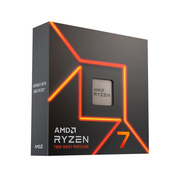  Procesador AM5 AMD Ryzen 7 7700X, 4.5GHz (BOX)