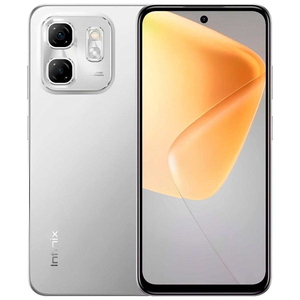 Celular Infinix Hot 50I X6531 4GB de RAM / 256GB / Pantalla 6.7" / Dual Sim LTE - Titanium Gris (NUEVO)