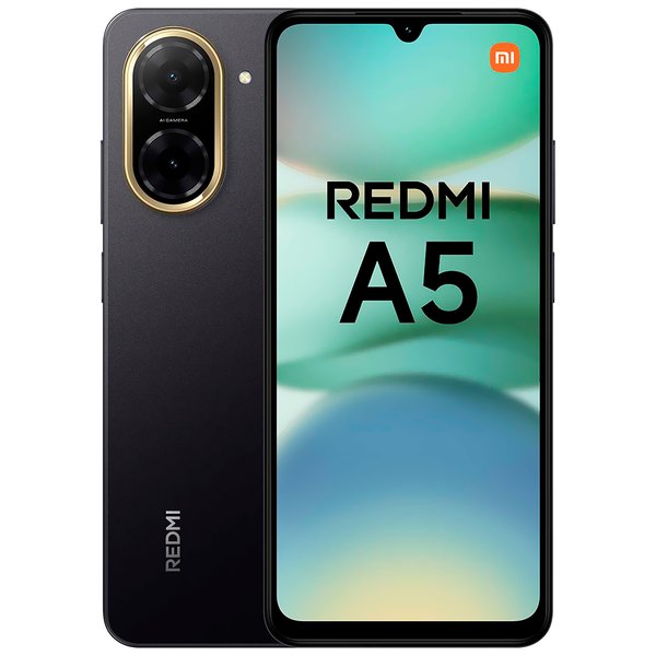 Celular Xiaomi Redmi A5 4GB de RAM / 128GB / Pantalla 6.88" / Dual Sim LTE - Midnight Negro (NUEVO)