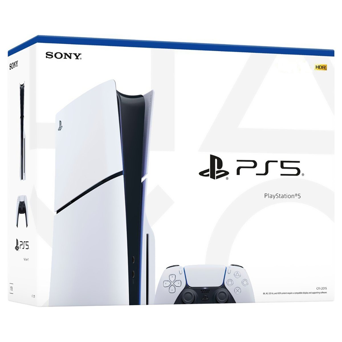 Consola Sony Playstation 5 Slim CFI-2015 A01X 1TB / Standard Edition / Blanco (Americano)