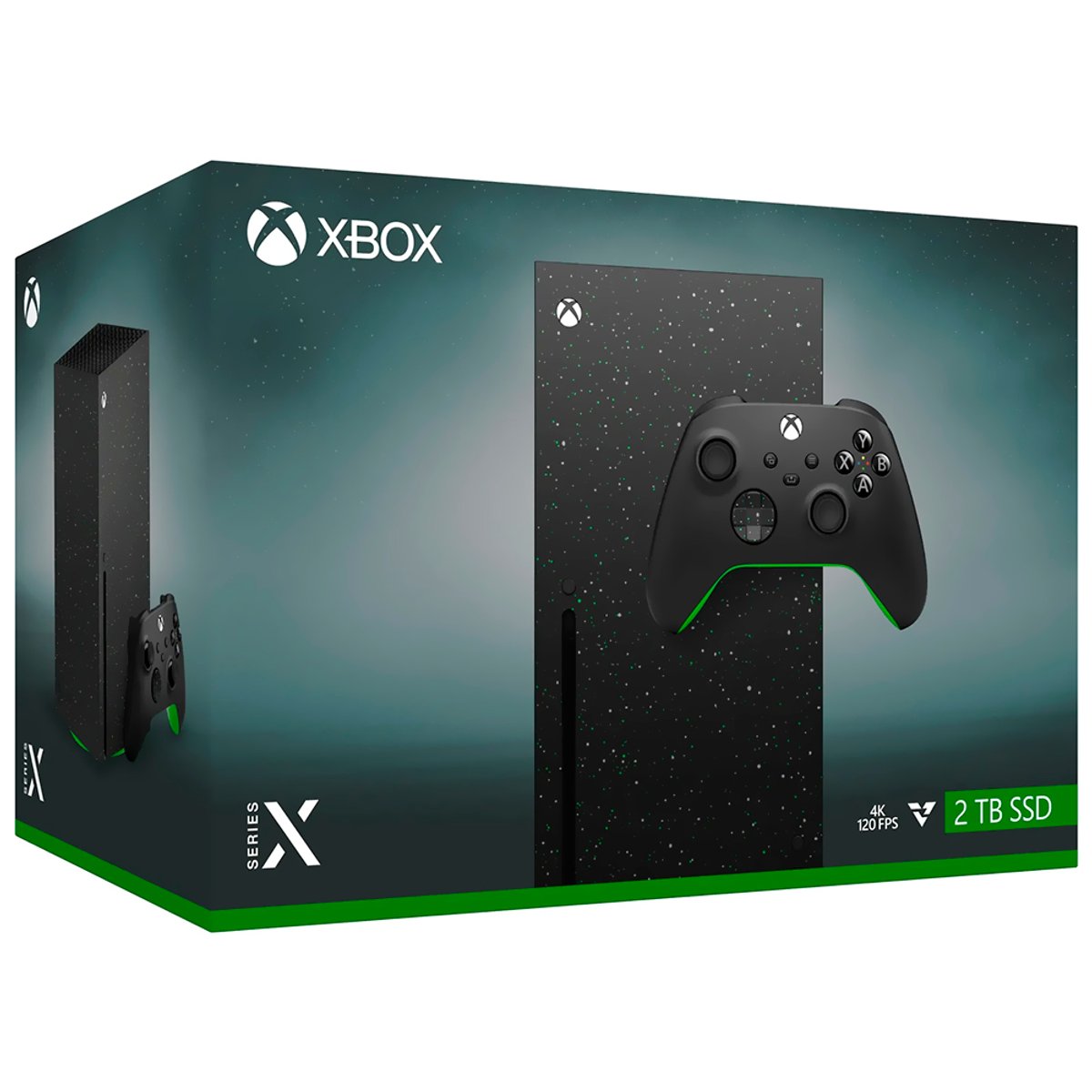 Consola XBOX Series X 2TB SSD / 4K / 120FPS / Bivolt - Negro