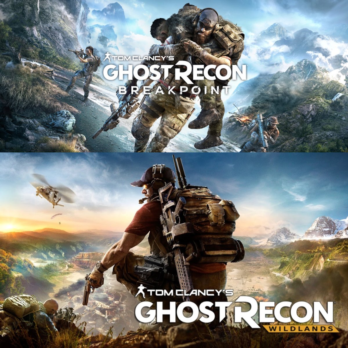Tom Clancy’s Ghost Recon Breakpoint + Wildlands – PS4/PS5 (digital)