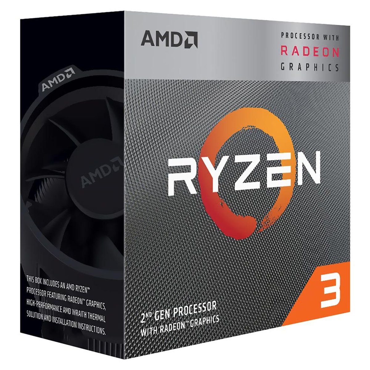 Procesador AM4 AMD Ryzen 3 3200G, 3.6GHz (BOX)