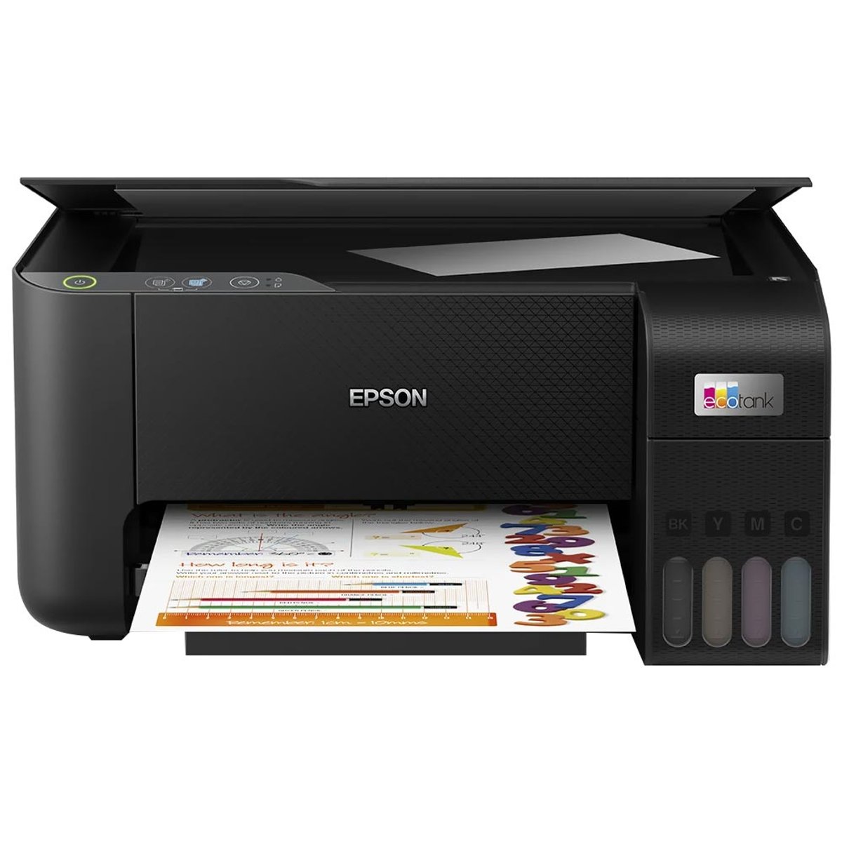 Impresora Multifuncional Epson EcoTank L3210 Bivolt - Negro