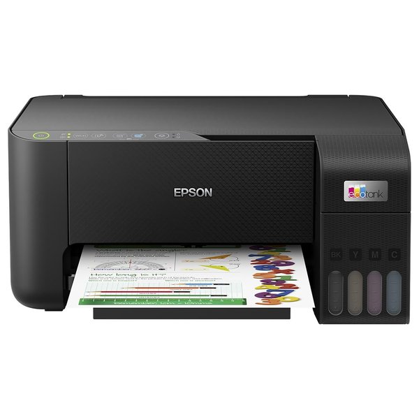 Impresora Multifuncional Epson EcoTank L3250 Wi-Fi / Bivolt - Negro