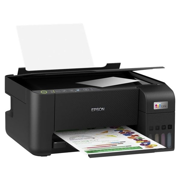Impresora Multifuncional Epson EcoTank L3250 Wi-Fi / Bivolt - Negro
