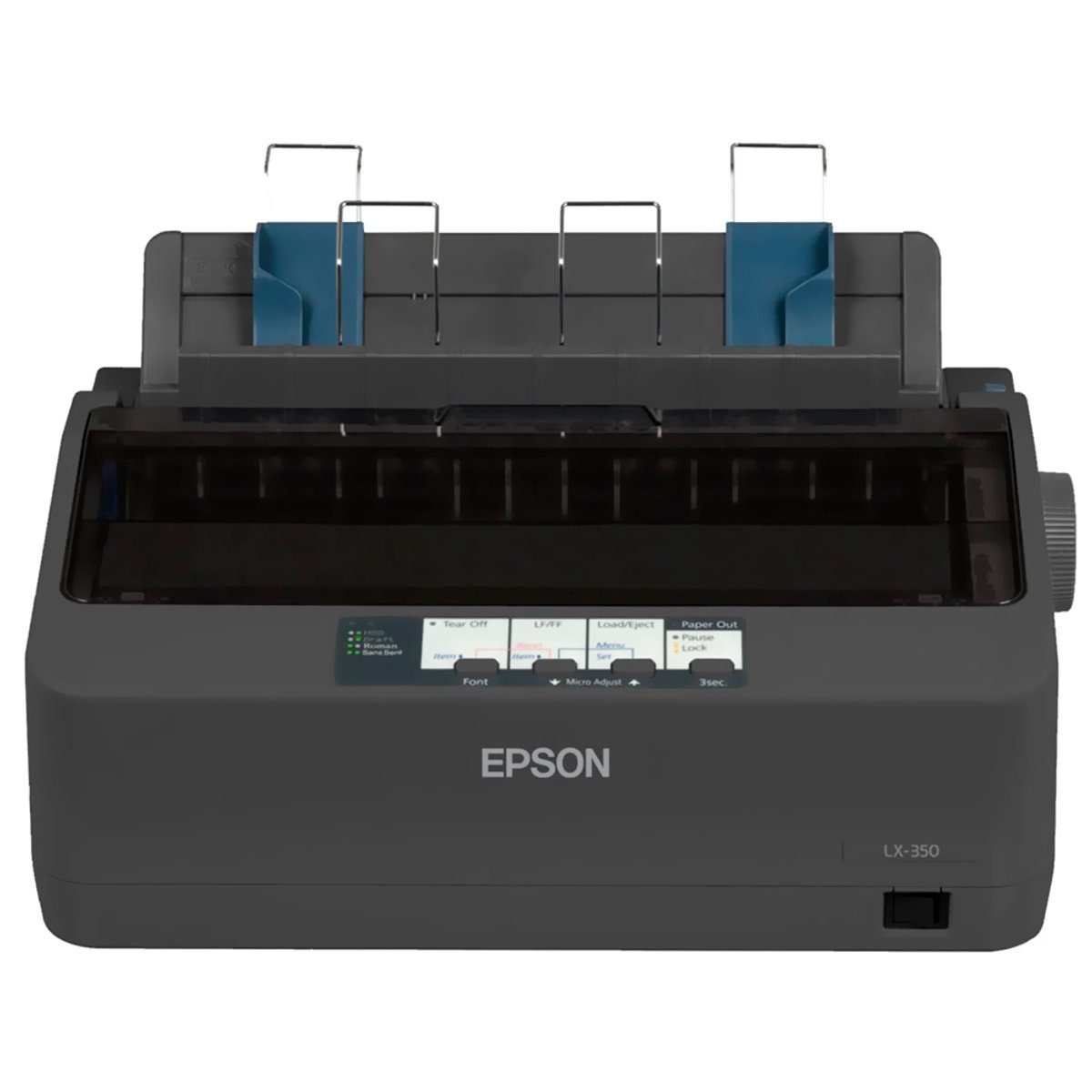 Impresora Matricial Epson LX-350 / Bivolt - Negro (Rec)