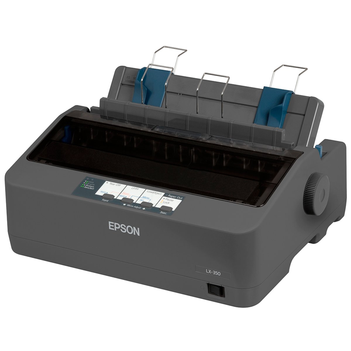 Impresora Matricial Epson LX-350 / Bivolt - Negro (Rec) - 2