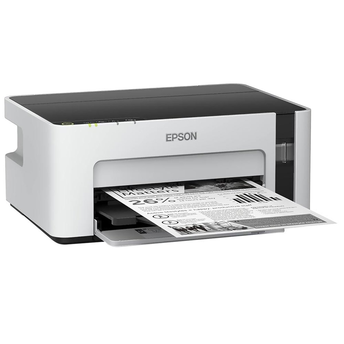 Impresora Monocromática Epson M1120 EcoTank Wifi / Bivolt - Blanco / Negro - 2
