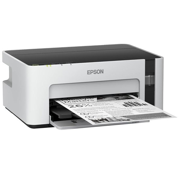 Impresora Monocromática Epson M1120 EcoTank Wifi / Bivolt - Blanco / Negro