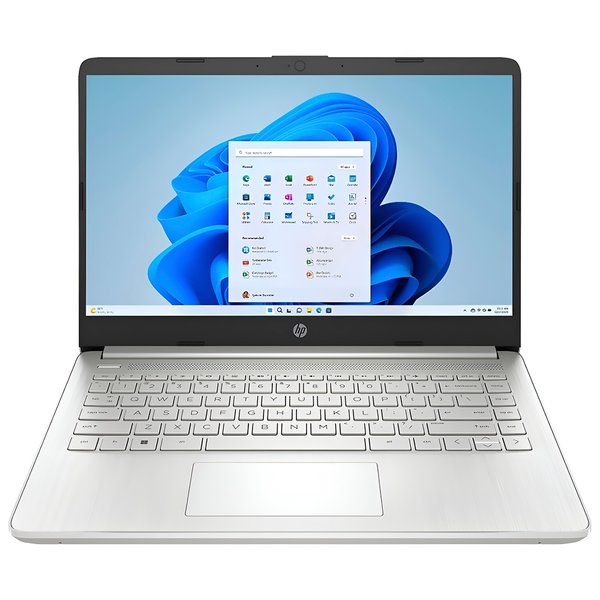 Notebook HP 14-DQ6011DX Intel Celeron N150 Pantalla HD 14.0" / 4GB de RAM / 128GB UFS