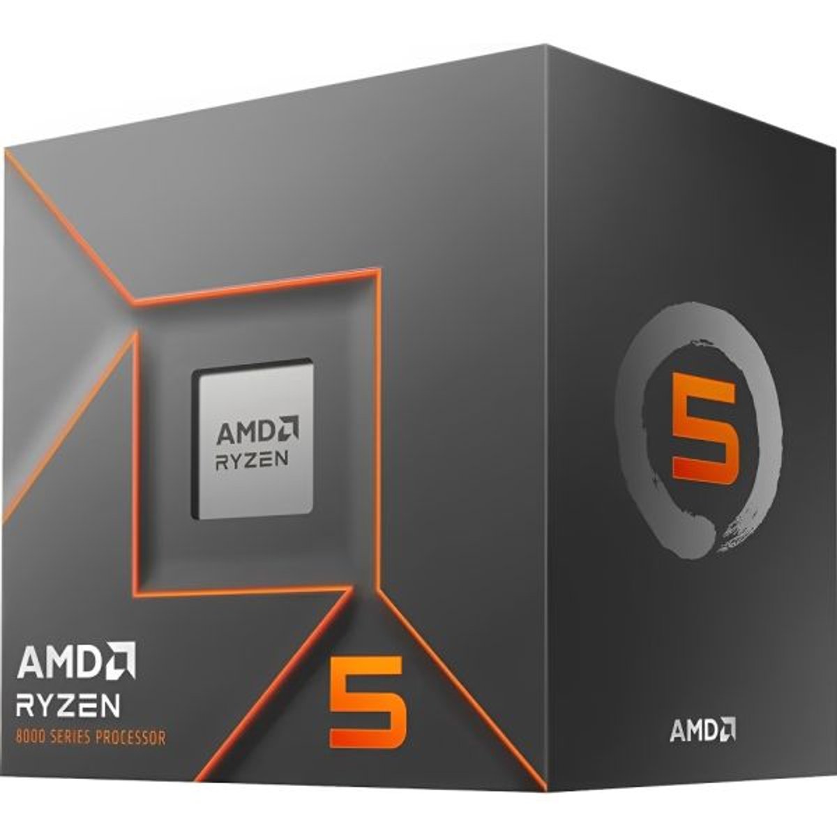 Procesador AM5 AMD Ryzen 5 8400F, 4.2GHz (BOX)