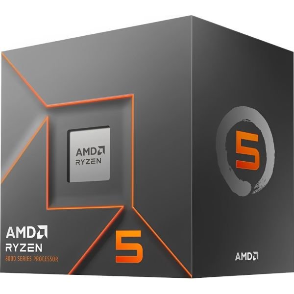 Procesador AM5 AMD Ryzen 5 8400F, 4.2GHz (BOX)