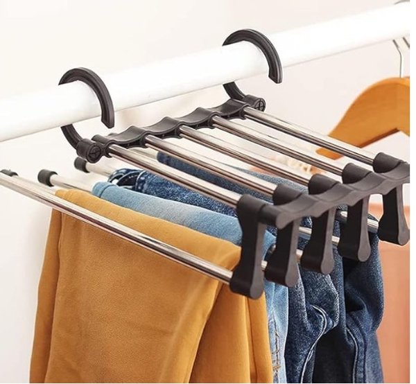 14441 Percha De Pantalones Rebatible 5en1