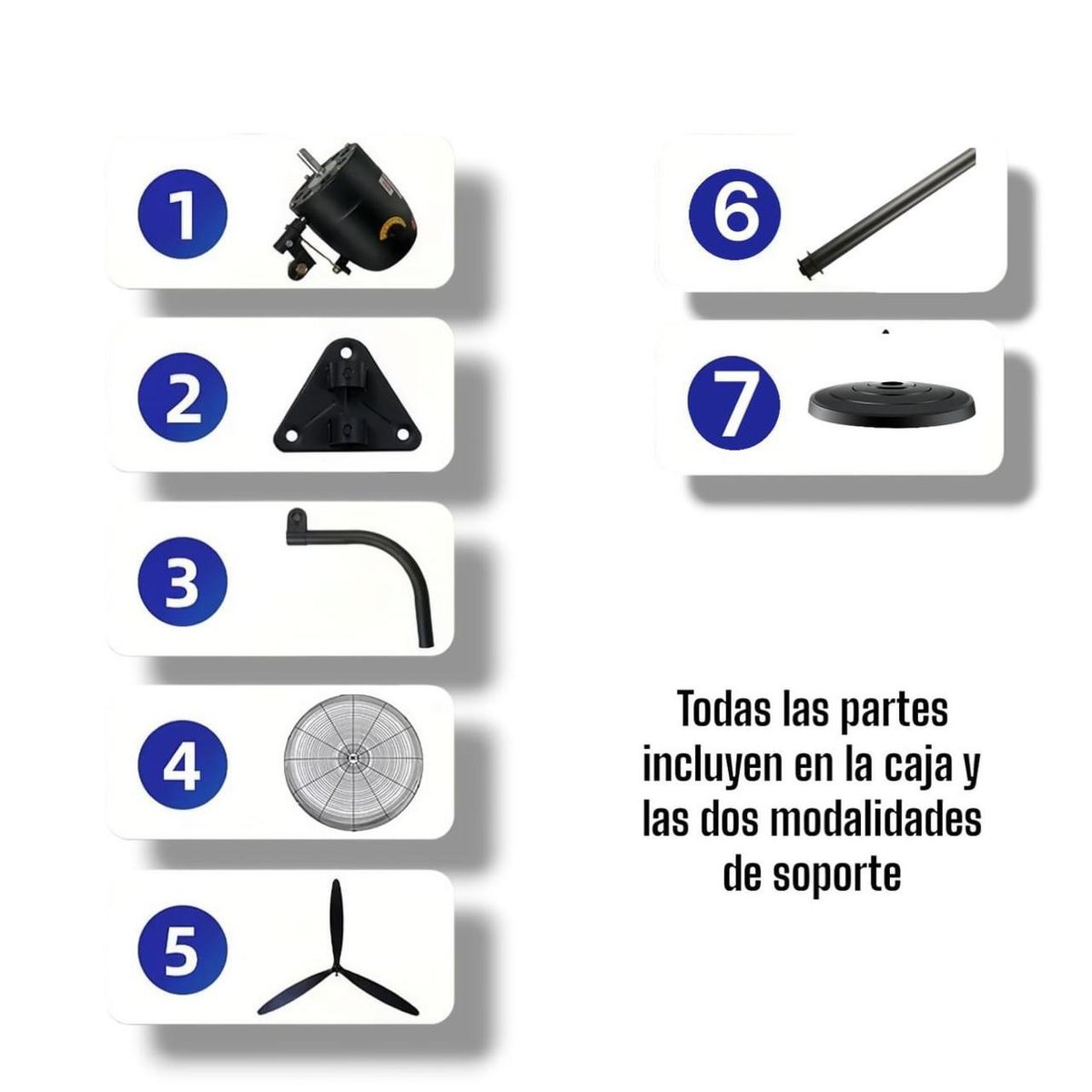 VENTILADOR INDUSTRIAL VESTAX 26” - 3