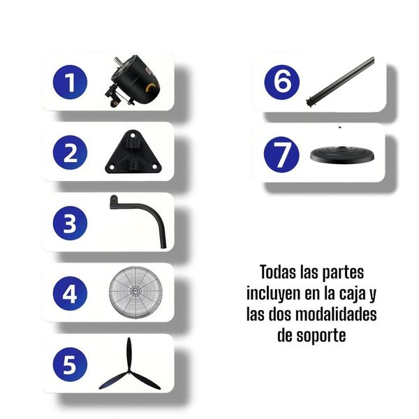 VENTILADOR INDUSTRIAL VESTAX 26”