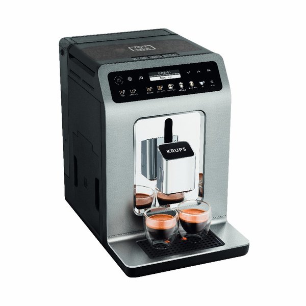 CAFETERA KRUPS ESP EVIDENCE+TITAN+XS6000 EA894T10 + RECIP LECHE 1450W C/ADAPTADOR